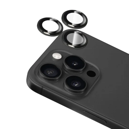 Araraee Camera Lense Ring Protection For Iphone 16 Pro/ 16 Pro Max - Clear